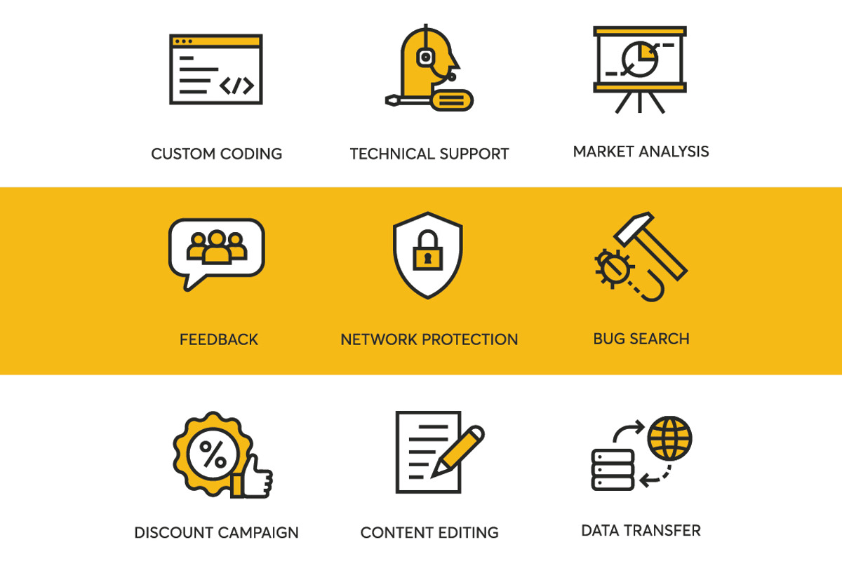 48 SEO Icons, an Outline Icon by kucingklawu (Photo 5 of 7)