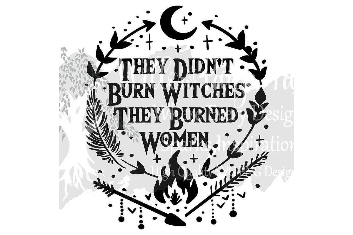 Witch Bundle 12 Gothic Witch Quotes, an Object Illustration by Willow Paige Farms (Photo 18 of 18)