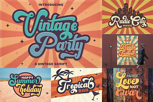 Best Vintage Font Bundles