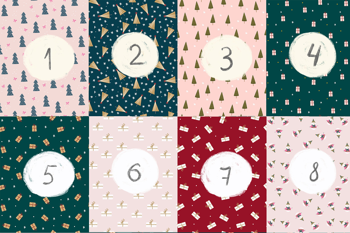 the Big Christmas bundle, a Pattern Graphic by Katie Lisker (Photo 21 of 27)