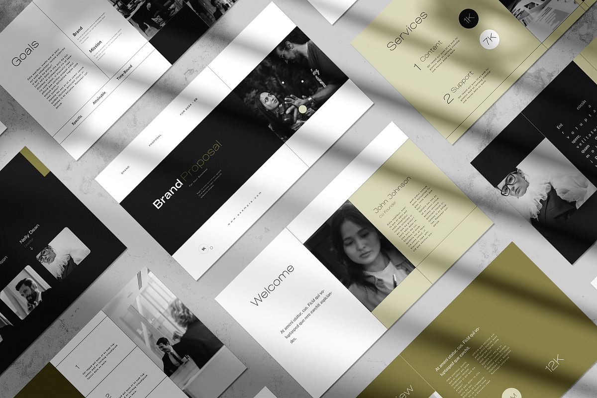 Brand Proposal Template, a Presentation Template by WhiteGraphic (Photo 7 of 7)