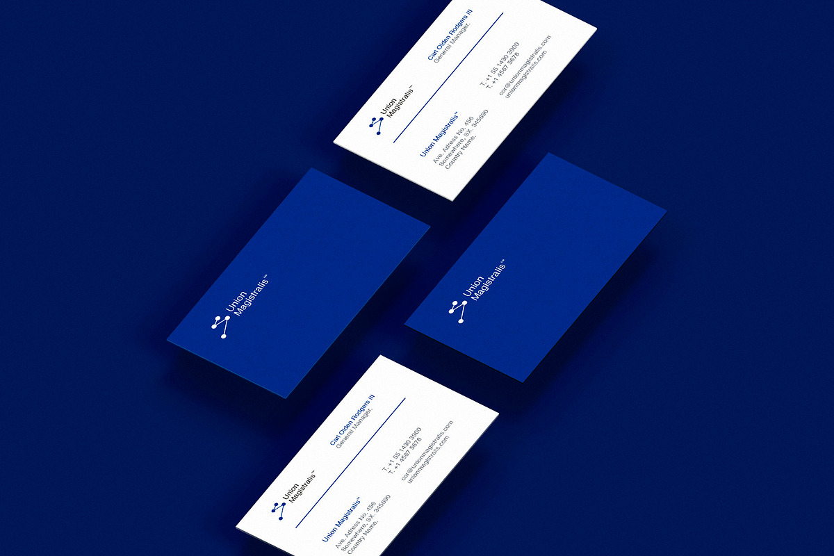 Business cards Template: U.Magistral, a Business Card Template by Srg® (Photo 3 of 4)