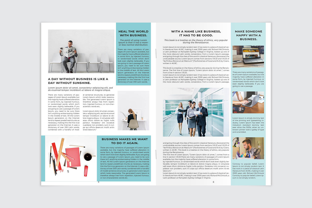 Newsletter, a Stationery Template by Amit Debnath (Photo 5 of 7)
