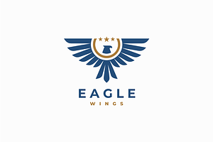 Eagle Wings Logo Template, a Branding & Logo Template by yopie