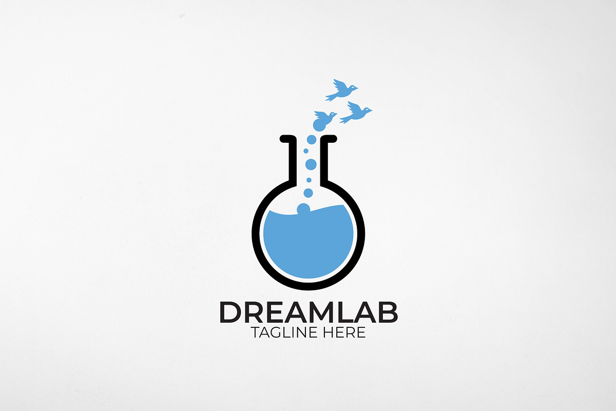 Dream Lab Logo, a Branding & Logo Template by Medianeka (Photo 2 of 3)