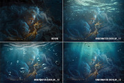 Underwater Effect Photo Overlays PNG, a Layer Style Add-On by Walllow Creatives (Thumbnail 4 of 6)