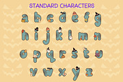 Halloween Font and Alphabet Bundle, a Sans Serif Font by Adalin Shop (Thumbnail 15 of 19)