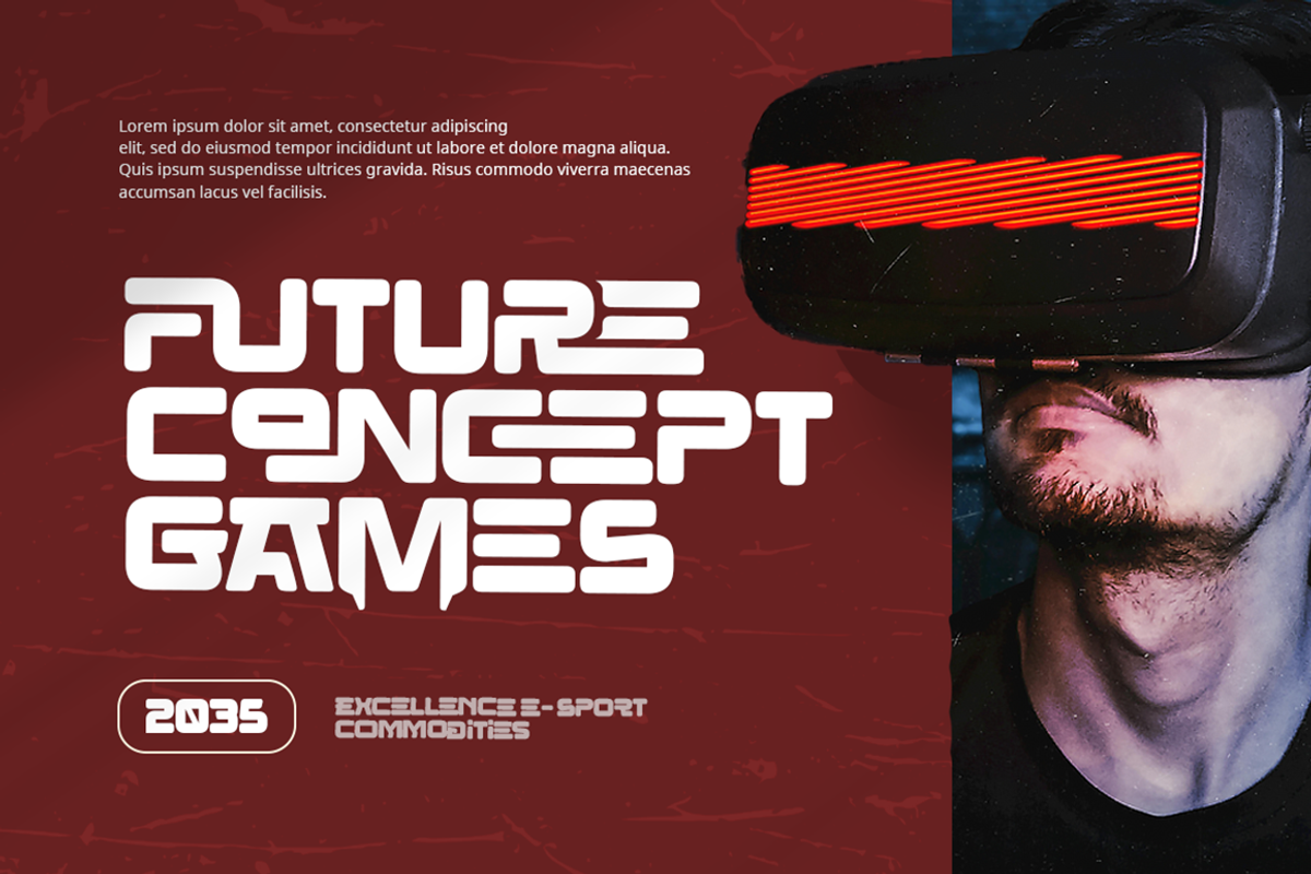 Ghost Gamer - Gentle Display Font, a Sans Serif Font by Grontype (Photo 5 of 10)