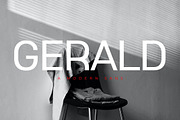 Gerald Sans, a Sans Serif Font by Almeera Std (Thumbnail 1 of 6)