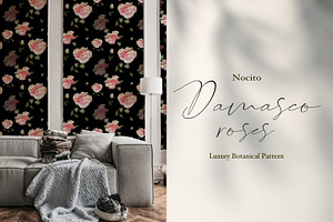 Damasco Roses, Luxury Pattern