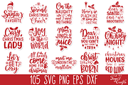 Huge Christmas Quotes Bundle, an Illustration by Anastasia Feya (Thumbnail 3 of 10)