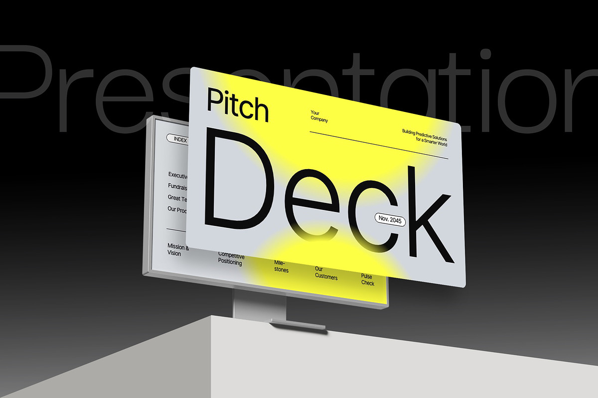Morph Modern Pitch Deck Powerpoint preview 4