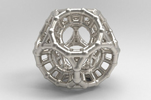 4d Polytope Bead - 3D Model