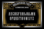 GOLDENRISK FONT, a Blackletter Font by senzana (Thumbnail 3 of 5)