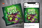 Flyer Mardi Gras, a Flyer Template by MonkeyBOX (Thumbnail 2 of 3)
