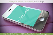 Responsive Screen Mockup V2, an iPhone Mockup by MahmoudRafik (Thumbnail 6 of 15)