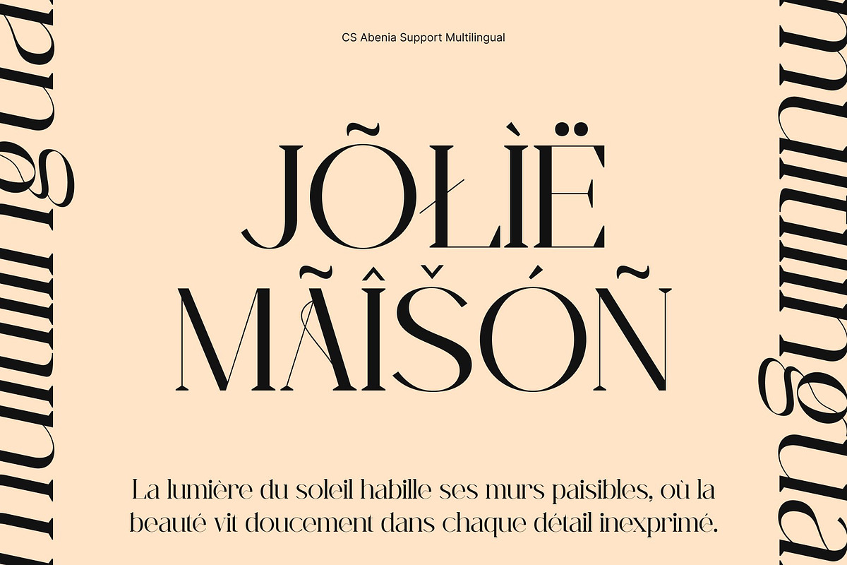 CS Abenia – Elegant Serif Font, a Serif Font by Craft Supply Co. (Photo 6 of 8)