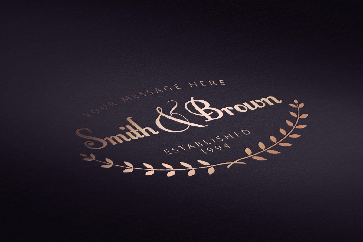 Logo mock-ups template