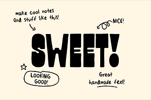 Good Notes! A Handwriting Font Set!