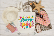 Happy Summer PNG, an Illustration by Designking (Thumbnail 4 of 4)