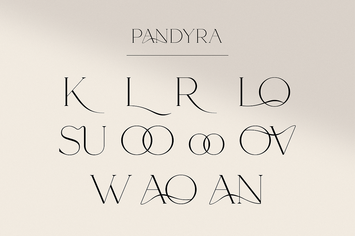 Pandyra - Delicate Luxury Serif, a Serif Font by HipFonts (Photo 2 of 12)
