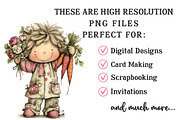 Whimsical Easter Kids Clipart, an Illustration by OK Design (Thumbnail 4 of 6)