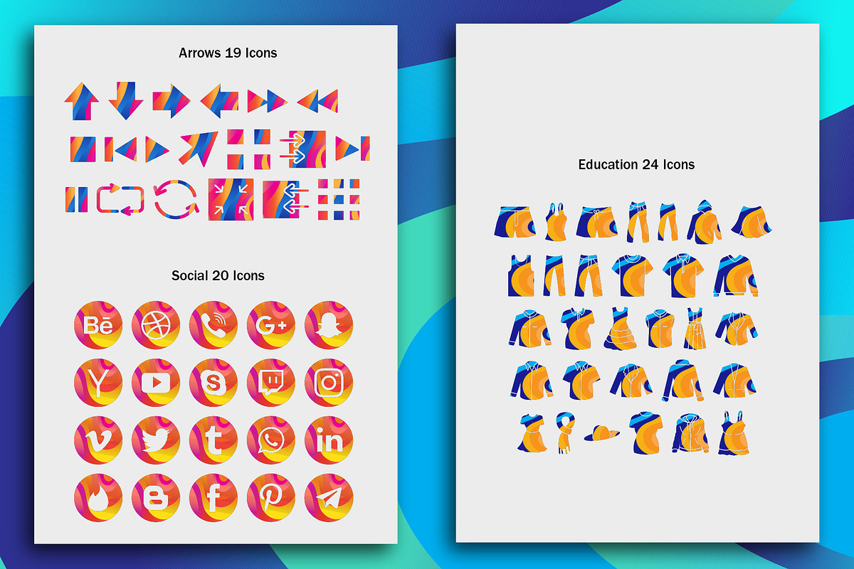 Bold Vibrant Icons, a Solid Icon by Modus Prime (Photo 5 of 6)