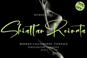 Shiattan Reinata Black Friday, a Script Font by pineungtype (Thumbnail 1 of 8)