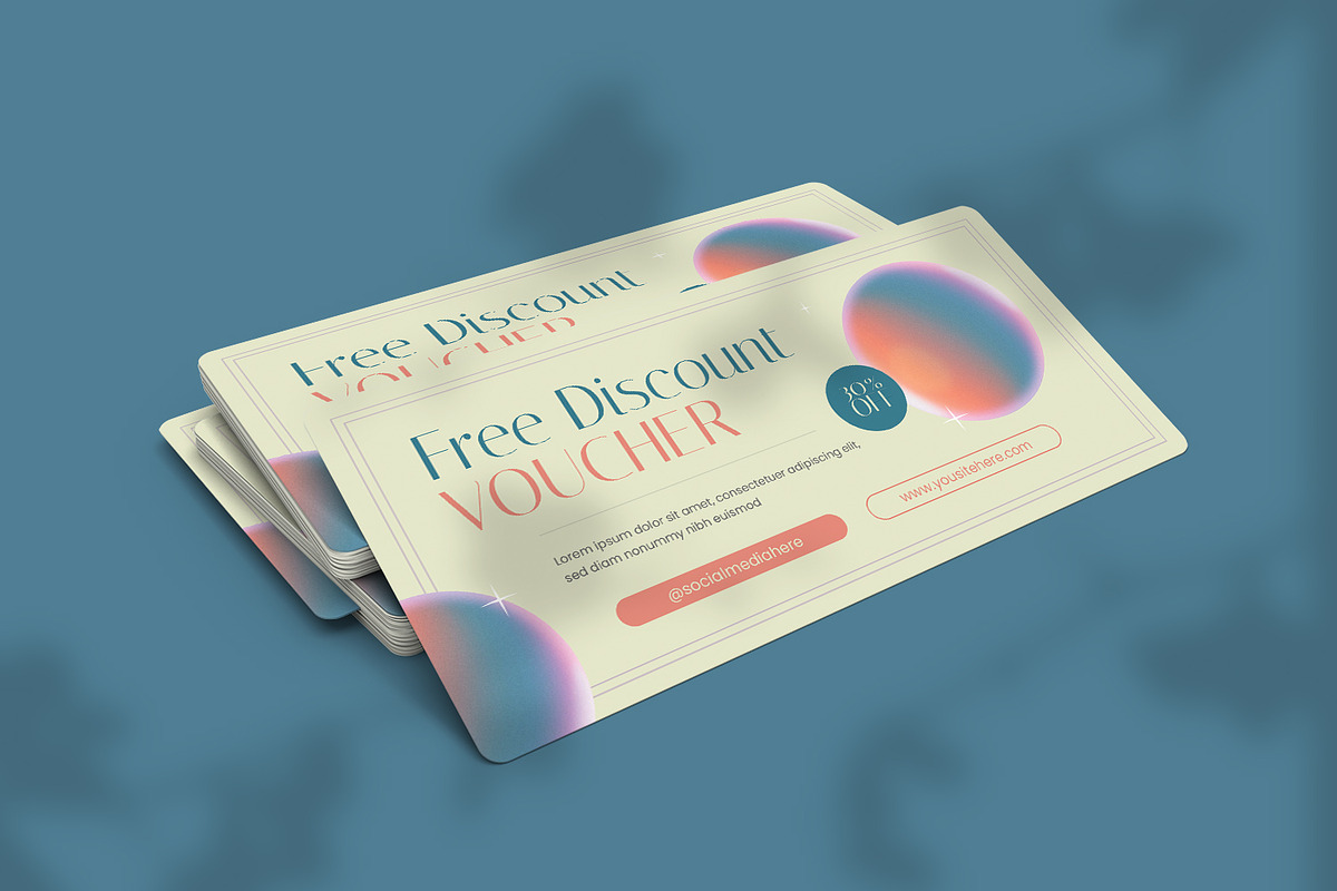 Airbrush - Gift Voucher, a Print Template by VUNIRA (Photo 3 of 3)