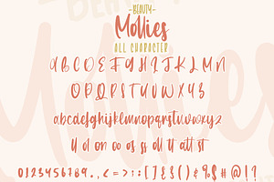 Beauty Mollies - Font Duo