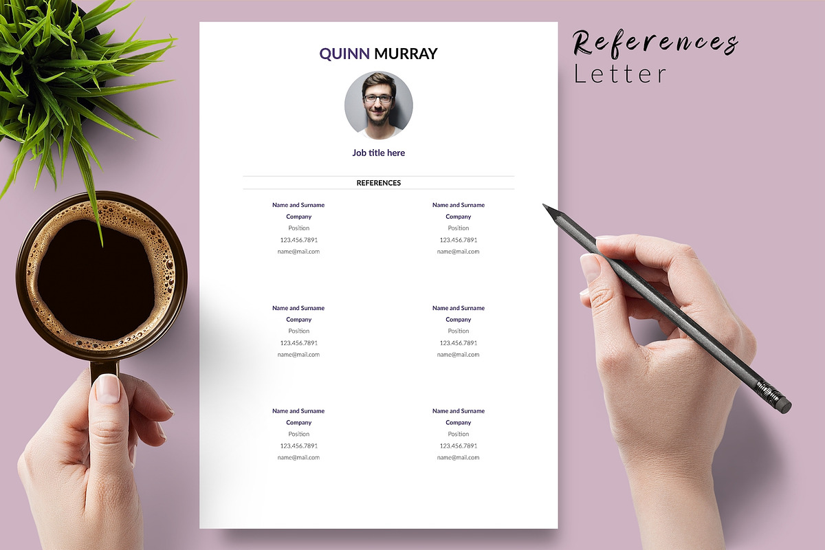 Modern Resume Template / CV - Quinn, a Resume Template by Templates Design Co. (Photo 6 of 17)