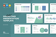 Marketing Strategy Presentation, a Presentation Template by CreativeSlides (Thumbnail 1 of 6)