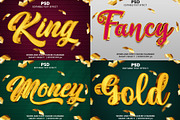 30 Golden 3d Text Effect Bundle PSD, a Layer Style Add-On by bdrobin (Thumbnail 5 of 8)