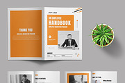 Employee Handbook Template Layout, a Brochure Template by ContestDesign (Thumbnail 2 of 4)