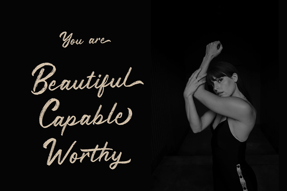 Rustyne - Rustic Script Font preview 8