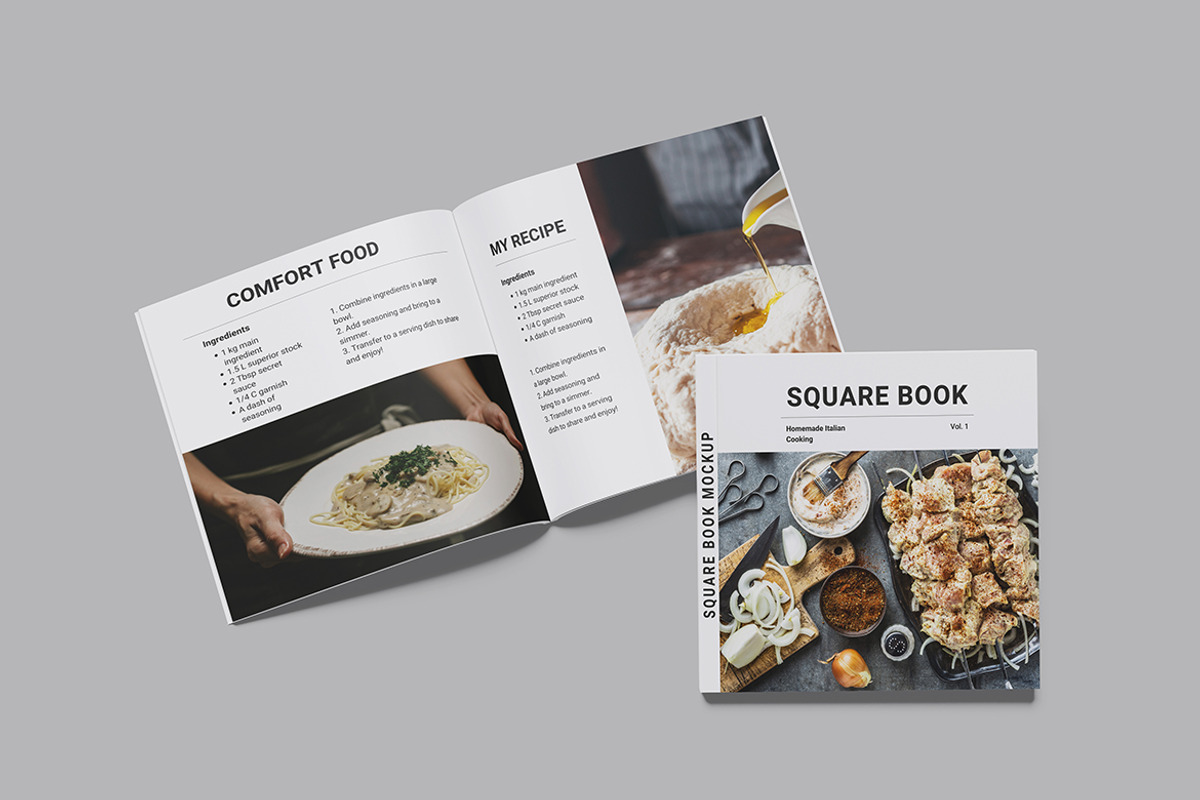 Square Magazine Mockup, a Books & Magazine Mockup by Squashy Creative Studio (Photo 3 of 5)
