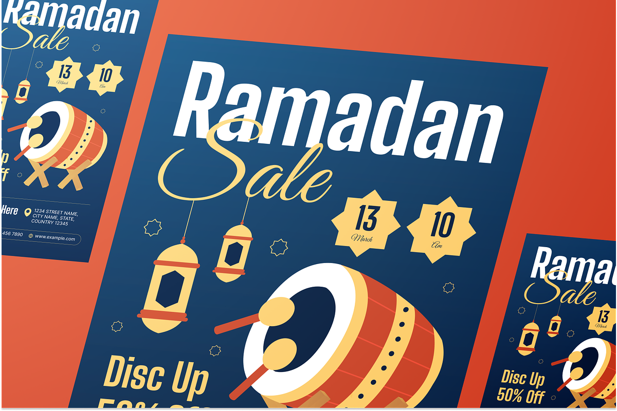 Ramadan Sale Flyer Set, a Print Template by Annora Studio (Photo 4 of 6)