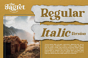 the Jagret - Soft & Bold Serif, a Serif Font by ErgibiStudio (Thumbnail 9 of 10)