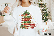 All Booked for Christmas PNG Clipart, an Illustration by DreamCafeArt (Thumbnail 4 of 5)