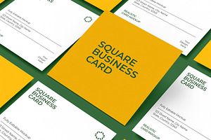 Set of Business Card PSD Mockup, an Advertising Mockup by graphypix