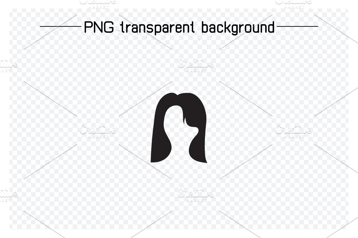 Wig and Hair Icons Set, a Solid Icon by Designfour (Photo 3 of 7)