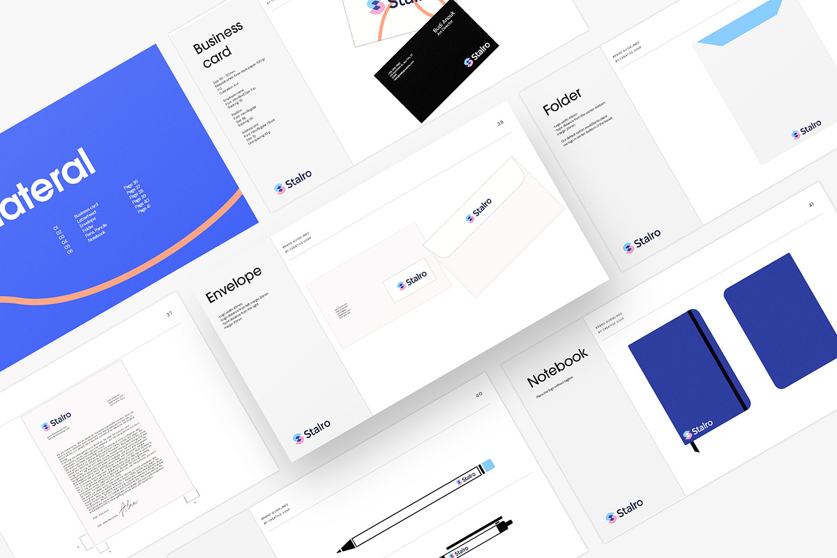 Galaxy | Brand Guidelines Template, a Presentation Template by CreativeSoup.io (Photo 9 of 12)
