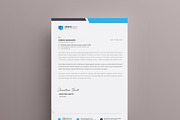 Clean Letterhead, a Stationery Template by Cristal Pioneer (Thumbnail 2 of 5)