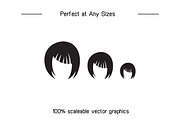 Female and Male Hairstyle Set, a Person Illustration by Designfour (Thumbnail 7 of 7)