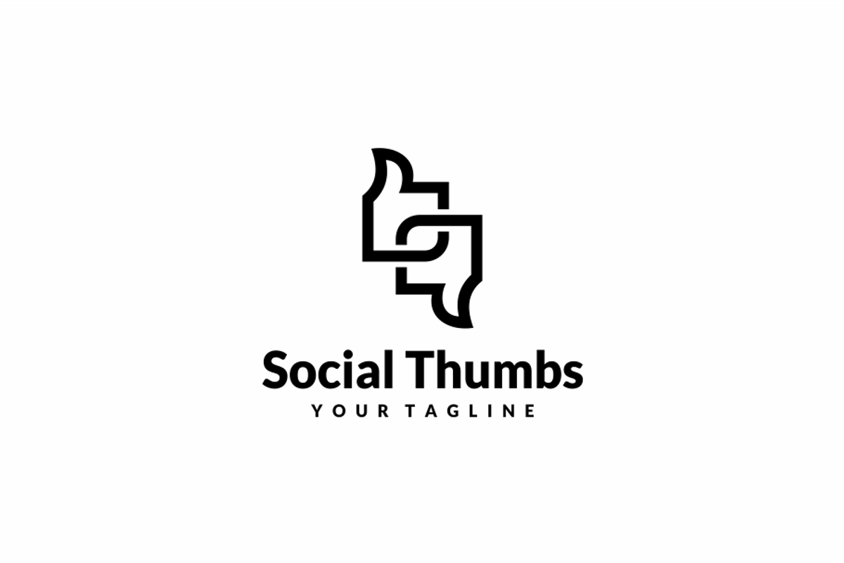 Social Thumbs Up Media Logo, a Branding & Logo Template by yopie (Photo 3 of 3)