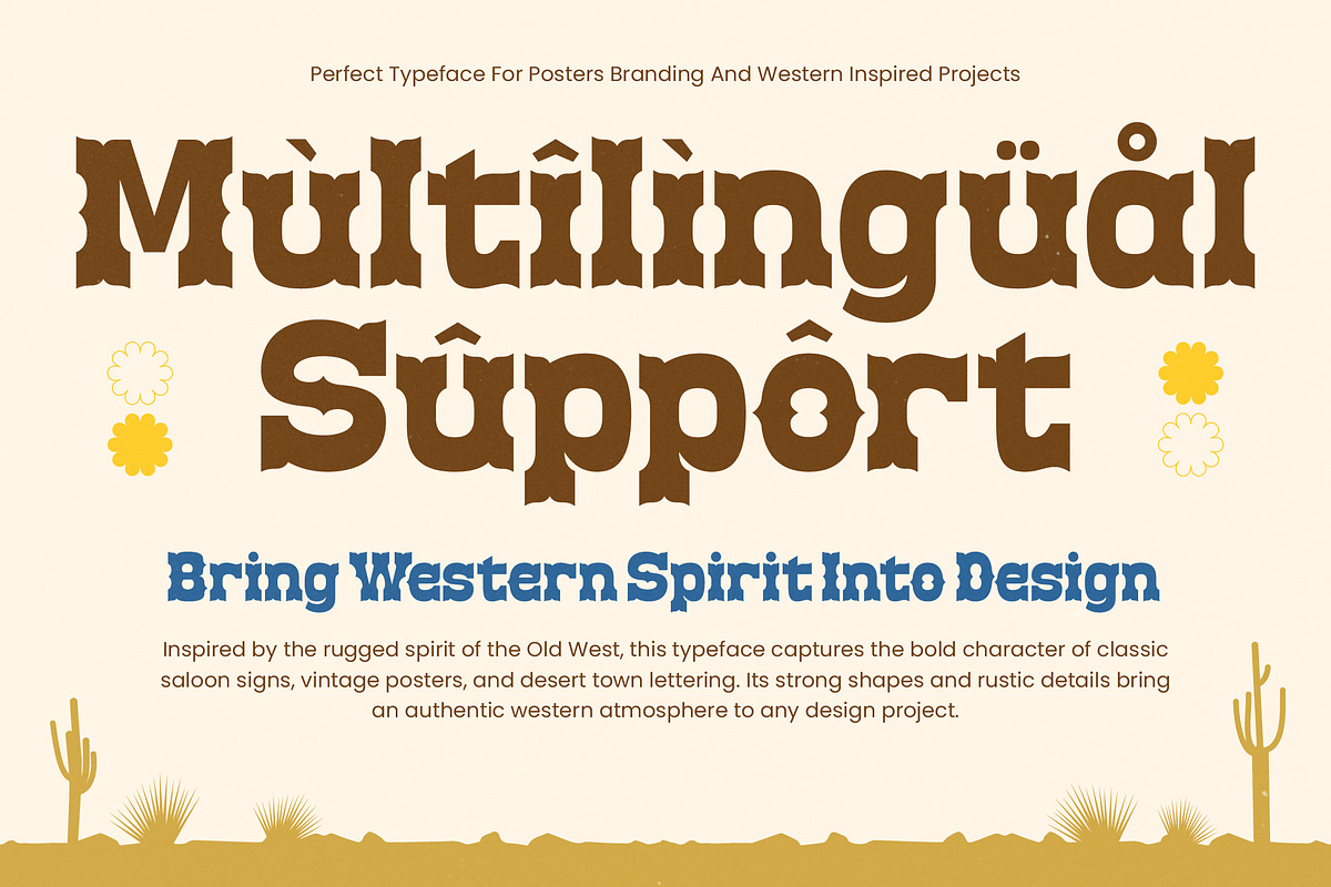 Brokense Cowboy Western Slab Serif, a Slab Serif Font by timelesstype.co (Photo 18 of 20)