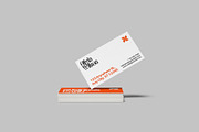Minimalist Business Card Mockup Set, a Product Mockup by Graphiculon (Thumbnail 7 of 11)