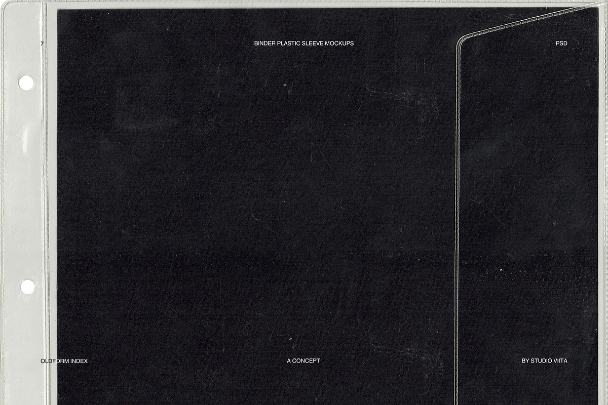 Binder Plastic Sleeve Mockups ⸻ Ext., a Mockup by Studio Viita (Photo 9 of 10)