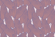 Dopamine leaves. Seamless Patterns, a Pattern Graphic by Maria Budarkiewicz (Thumbnail 2 of 6)