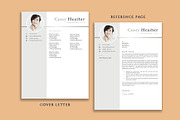 Professional Resume Template, CV, a Resume Template by VictoriousVita (Thumbnail 5 of 8)